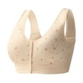 thumbnail image 1 of 2025 Womens No Steel Ring Ultimate LiftFront CloseT Compression Sports Back Plus Size Seamless WomensUnlinedfor Large Womens Strapless Bras, 1 of 2