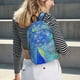 thumbnail image 5 of Fotbe Peacock Mochila de Lona con Estampado, Mochila Duradera, Mochila Versátil de Alta Calidad, Mochila Compacta Vintage-Medium, 5 of 5