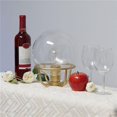 thumbnail image 1 of All the Rages LT1062-MGD Elegant Designs Glass Crystal Ball Table Lamp, Matte Gold, 1 of 4