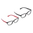 thumbnail image 1 of 2x Lentes de Ordenador para Niños Gafas con Montura de Silicona Suave Anti Fatiga Visual, 1 of 9