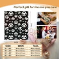 thumbnail image 4 of Soccer Blanket Soccer Gifts for Boys Girls Warm Cozy Flannel Soccer Throw Blanket for Kids Adults Soccer Lovers for Couch Bed 50"x40", 4 of 6