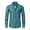 Green, variant on Men's Windowpane Check Button Down Shirt, Long Sleeve Tailored Fit Business Casual Dress Shirt