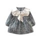 thumbnail image 1 of Odeerbi Niñas Floral Princesa Vestidos Peter Pan Cuello Vestido de Algodón Vestido de Manga Larga, 1 of 8