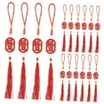 thumbnail image 4 of unbranded  25 Pcs New Year Ornament Feng Shui Ornaments Garden Lanterns Solar Chandelier, 4 of 8