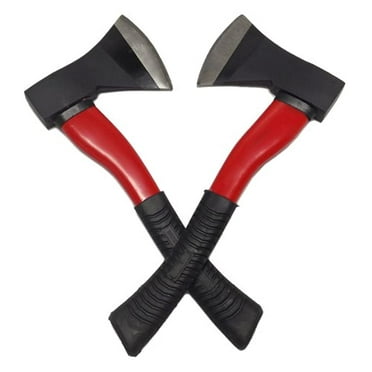 EDMBG Multi Functional Drop Forged Camping Hatchets Set, Fiberglass & Steel, 14", 1.9lbs, 2 Count