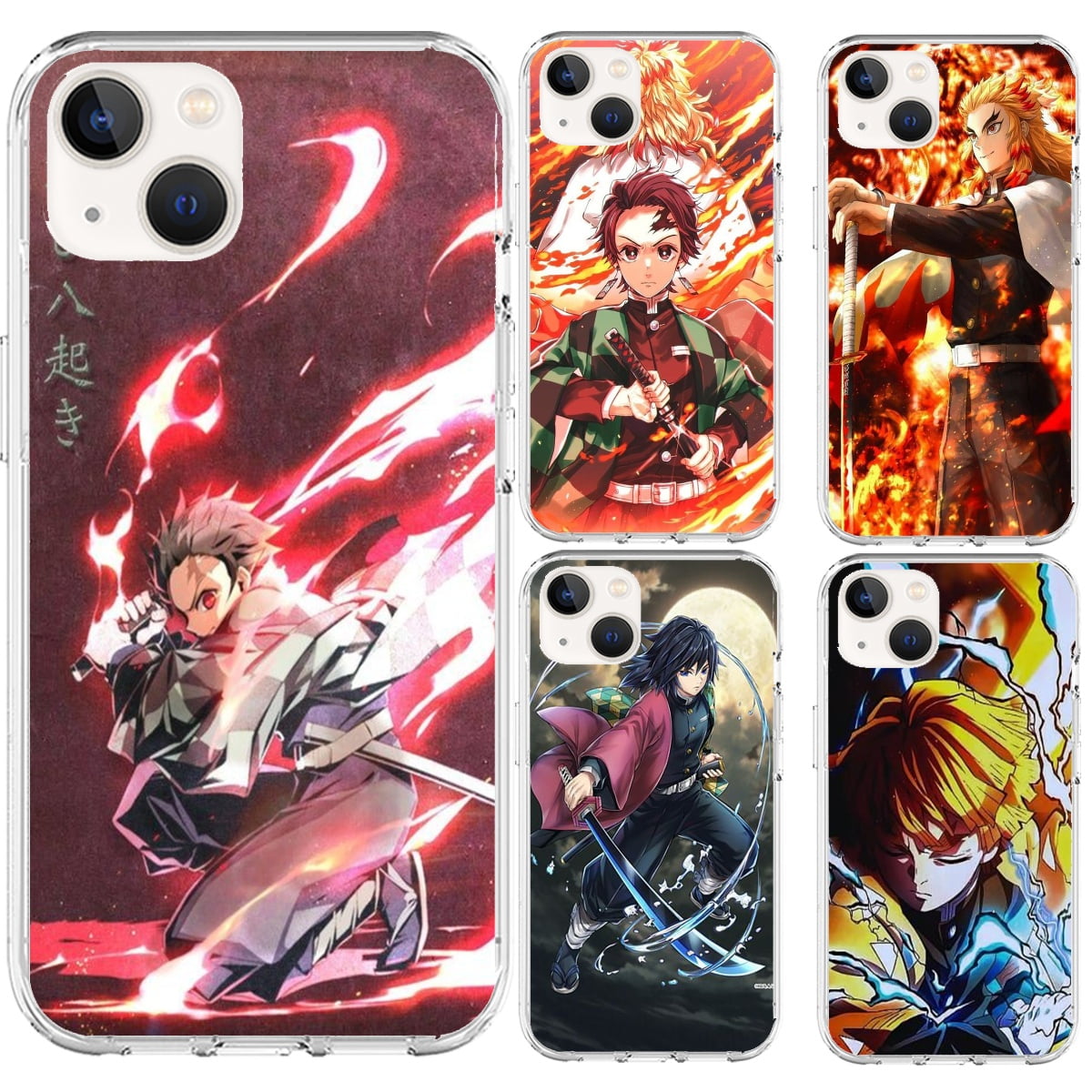 Japanese Anime Demon Slayer Phone Case for iPhone 14 14 Plus 14 Pro for iPhone  13 13Pro 13Pro Max 12 12Pro 12Pro Max 11 11 Pro Max 11 Pro X XS MAX XR 8 7  6 6S Plus  Walmartcom