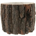 thumbnail image 1 of MasteelfCA Wood Bark Planter Wood Flower Pot Decorative Rustic Flower Plant Pot Container, 1 of 9