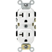 Leviton Shallow Commercial Grade Duplex Outlet