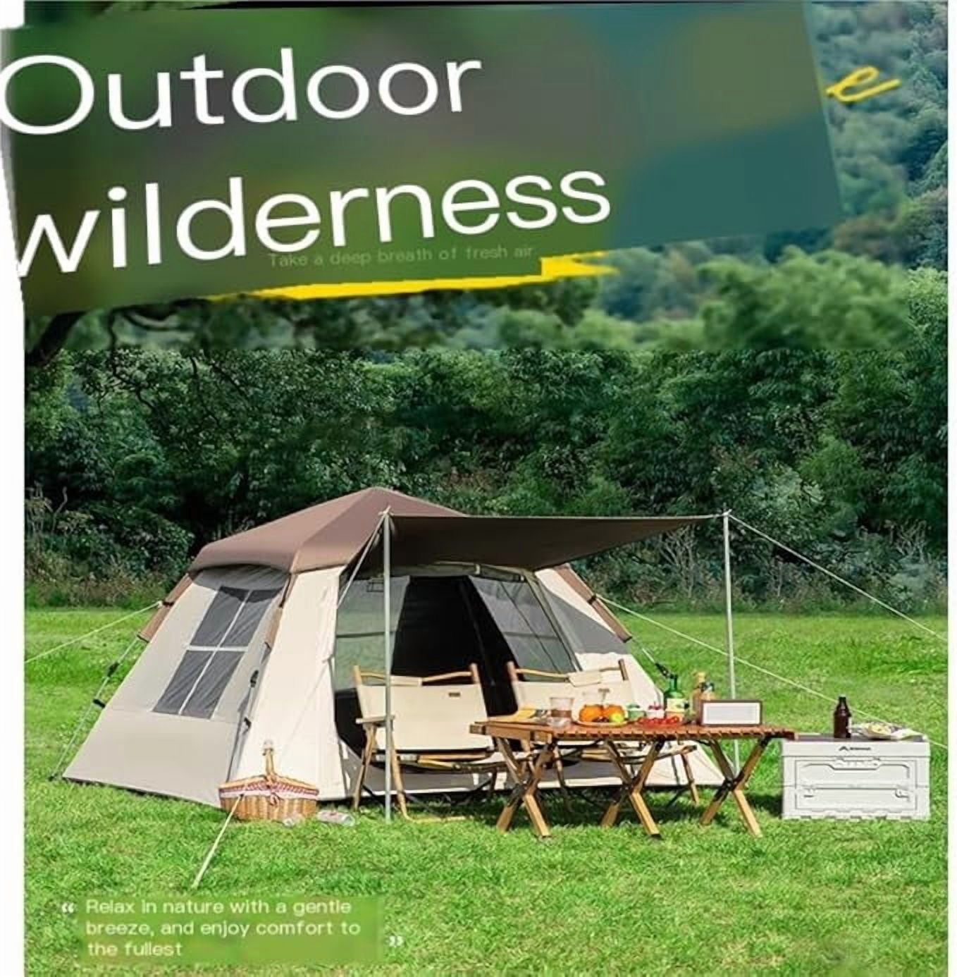 Tents Outdoor Portable Folding Tent Park Camping Fully Automatic Tent Outdoor Equipment Rain and Sun Protection Camping Tents