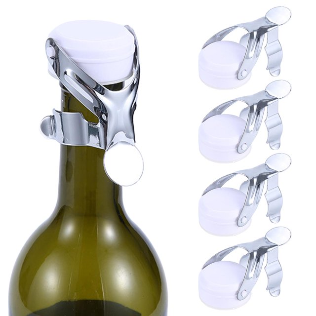 Tapón de champán perfecl de Acero inoxidable para sellar botellas de vino perfecl Tapón de botella de vino