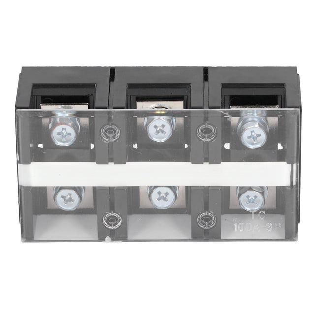 Ccdes Screw Terminals, Prevent Accidental Contact Terminal Block With Cover For Automotive Power Distribution Wiring