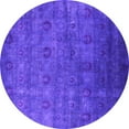 thumbnail image 1 of Ahgly Company Indoor Round Oriental Pink Industrial Area Rugs, 8' Round, 1 of 4