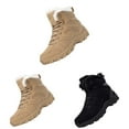 thumbnail image 4 of Ruyang Men's Snow Boots Fashion Casual Trainers Breathable Casual Ankle Booties Comfortable Slip On Outdoor Boots for Men Size 7.5-11.5, 4 of 9