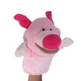 thumbnail image 4 of EeaseMX Adorable marioneta de mano de peluche de cerdo, amigos del zoológico, animales, marionetas educativas, muñecas, cerdo de dibujos animados, 4 of 7