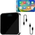 thumbnail image 1 of HLONK Wireless CarPlay Adapter for Apple - Stable Fast Connection for Convert Factory Wired to Wireless CarPlay Plug Cars for iPhone - No Latency from iOS 10+ to Screen w/USB C, 1 of 9