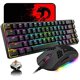 thumbnail image 1 of Teclado Gamer Econnect  68 Teclas 60% Mecánico Ligero -Negro, 1 of 2