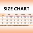 thumbnail image 3 of Godom Halloween Shirts Women T-Shirt Funny Pumpkin Graphic V-Neck Tee Fall 3/4 Long Sleeve Tops, 3 of 5