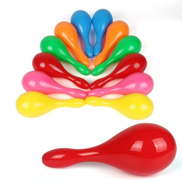 Maracas for Kids Mexican Maraca Neon Colorful Maracas Bulk for Fiesta Party Favors Baby