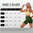 thumbnail image 3 of OQQ Women's 3 Piece Workout Seamless High Waist Butt Liftings Exercise Athletic Shorts, 3 of 7