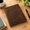 Vintage Brown, variant on Black Refillable Genuine Leather Composition Notebook Cover Fits 9.75 x 7.5 Inch Notebooks
