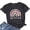 Dark Gray, variant on QHWAUAKFBN Womens T Shirts Graphic Print Crew Neck Organic Cotton Short Sleeve Tee Tshirts Top