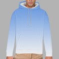 thumbnail image 2 of Lmnyox Men's Print Sweatshirts Fall Winter Soft Casual Drawstring Hoodies Comfy Long Sleeve Pullover with Pocket, 2 of 5