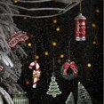 thumbnail image 5 of Plastic Christmas Hanging Pendants Xmas Tree Wreath Mailbox Plane Drop Ornaments Multicolor Festival Favors, 5 of 5
