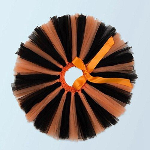 stylesilove Halloween Pumpkin 5 pcs Baby Infant Toddlers Girls Costume Dress Clothing Set