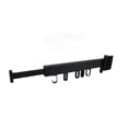 thumbnail image 4 of Laundry Drying Rack, Wall Mounted Clothes Hanger, Retractable Clothes Drying Rack, Folding Clothes Hanger Rack, Laundry Rack with Bendable Design for Balcony Bathroom, 4 of 7