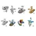 thumbnail image 4 of Bucle de tejer, joyería estereoscópica en forma antigua, anillo de apertura Vintage, herramientas artesanales, suministros de costura, boda Ropa, zapatos y accesorios Miscelánea NJ135 Plata Minnieouse AP010733-05B, 4 of 6