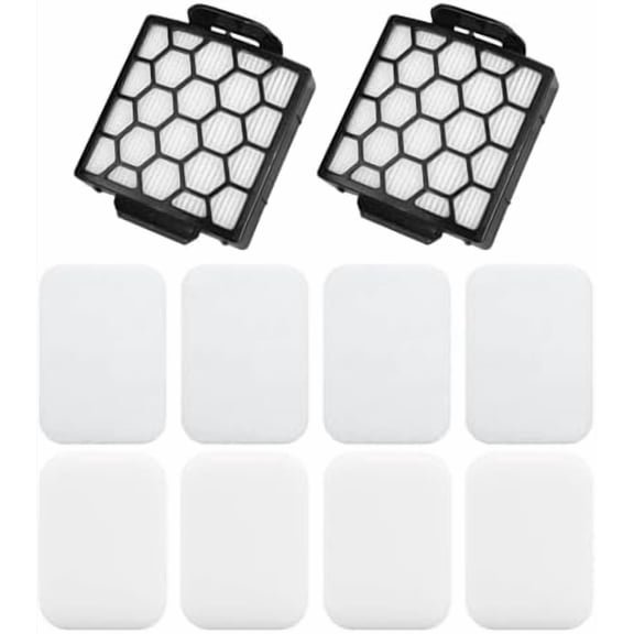 NV250 Filter Replacement for Shark NV250 ZU62 ZU60 ZU102 NV150 NV251 NV151 ZU62C NV255 Navigator Rotator Pet Pro Upright Vacuum,Part 1238FT60# 1239FT60