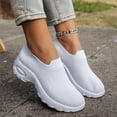thumbnail image 5 of Women's Walking Sneakers Comfortable Thick Soled Walking Shoes Lightweight Casual Non Slip Thick Sole Sneakers 43, 5 of 5