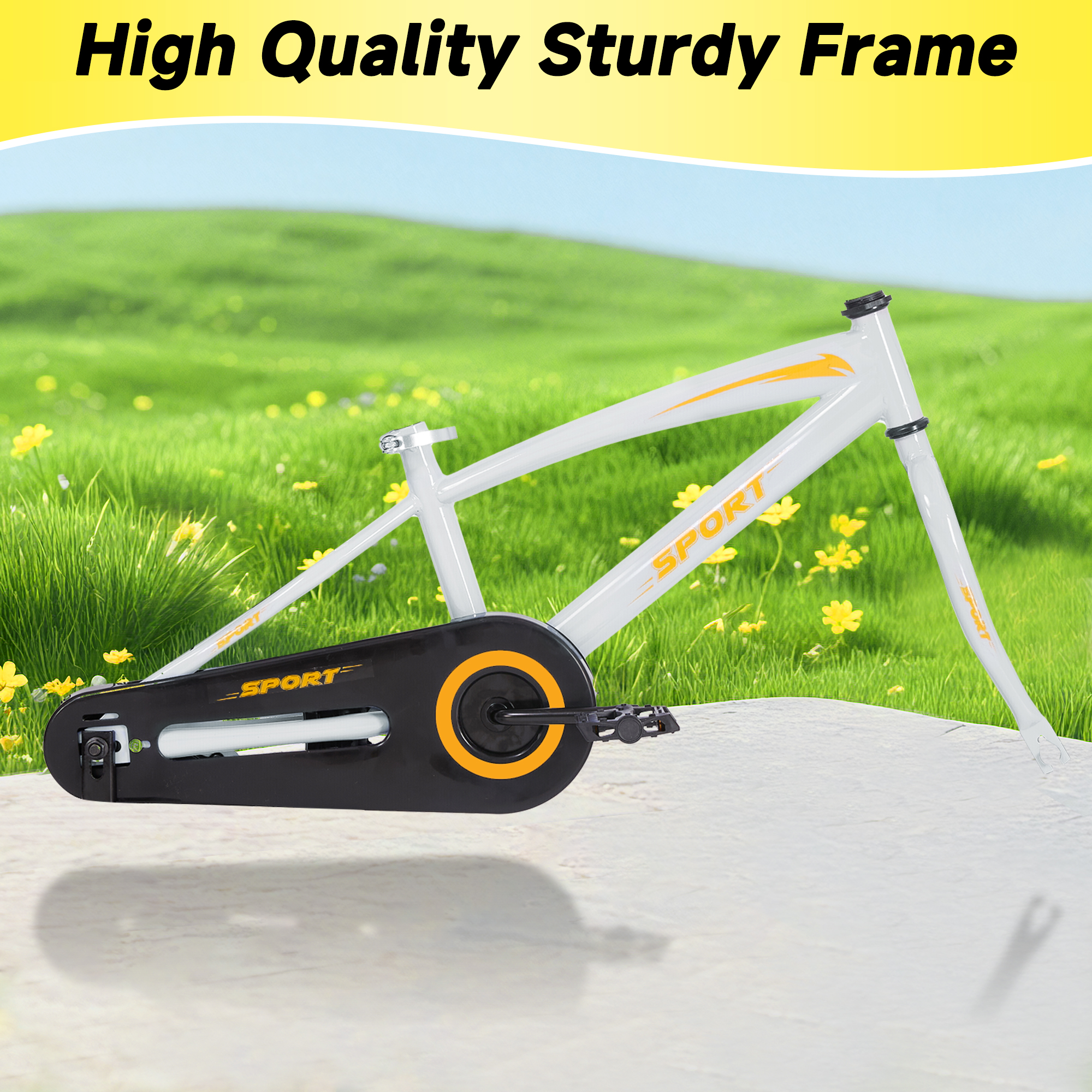 Naipo 16 Inch Kids Bike with Training Wheels photo 5