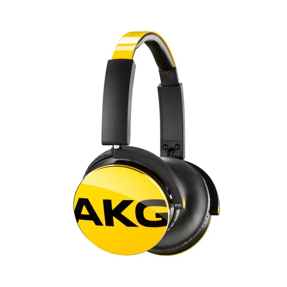 AKG Y50 Yellow OnEar Headphone with InLine OneButton Universal