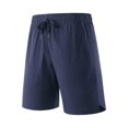 thumbnail image 2 of Hurxie Men's Workout Running Shorts 7 Inch Lightweight Athletic with Pockets No Liner Quick-Dry Gym Active Shorts Navy,L, 2 of 6