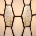 thumbnail image 3 of Eli 9 Inch Accent Lamp, Hand Painted Cylinder Tiffany Style Shade, Bronze, 3 of 5