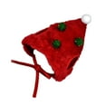 thumbnail image 2 of Disfraz navideño de capino, gorro ajustable de Papá Noel para cachorros y gatitos, suministros para fiestas navideñas., 2 of 6