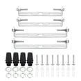 thumbnail image 1 of Unique Bargains 90mm 105mm Ceiling Light Plate Kit Light Fixture Mounting Bracket Crossbar for Pendant Wall Light 4 Set, 1 of 7