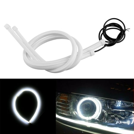2 Pack 23 In Led Strip Car Flexible Daytime Running Lights Drl 2 Pack 23 In Led Strip Car Flexible Daytime Running Lights Drl Headlight Decorative
