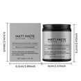 thumbnail image 3 of QIPOPIQ Matte Paste All Day Strong Hold & High Volume Hair Clay Paste For Men Non-Greasy Formula Texture for Hair Ideal for Dry & Damp Mens Hair Styling, 3 of 10
