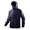 Dark Blue, variant on Rash Guard Hoodie for Mens,Summer Mens UPF 50+ Long Sleeve Hoodie with Mask Front Zipper UV Spf Top Shirts Comfort Casual Sun-Protective Clothing Going Out Fishing Golf Gym Blouses with Pockets