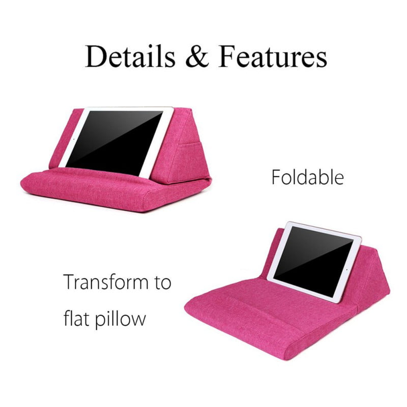 lulalula Lap Desk Multi-Function Laptop Desk and Tablet Stand Holder Portable Knee Desk Tablet Pillow Board Writing Reading Knee Pad with Cushion 