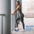 thumbnail image 3 of Yes4All Foot Rocker Calf Stretcher – for Flexibility, Mobility and Range of Motion Improvement (Navy, Plastic, Unilateral), 3 of 7
