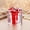 Red, variant on Zeiwohndc Glass Storage Jar with Lid,Candy Jars,Jewelry Box,Buffet Biscuit Containers