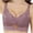 Purple, variant on Wireless Bras for Women Floral Lace Full Coverage Padded Lifting Push up Bras Comfortable Everyday Bralettes