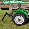 thumbnail image 4 of GloryStar 3-Point Trencher Ripper Attachment, Fits 2" Receivers, Hitch Mounted Ripper for Tractor, Lawn Mower, ATV, UTV, 4 of 7