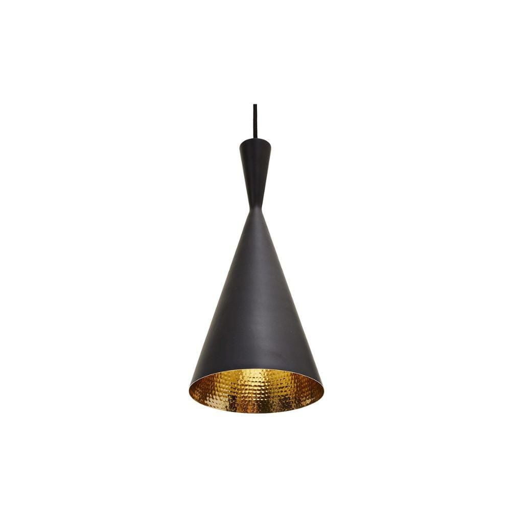 CAROL 2<br>Cadre en aluminium<br>Extérieur noir, intérieur or<br>16"H x 7"P