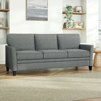 Mainstays Kensington 80" 3 Seat Classic Modern Couch, Gray