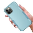 thumbnail image 3 of iPhone 13 Pro Max Case , [ Teal + Teal ] Shockproof Heavy Duty Armor Protective Phone Cases Hard Rugged Bumper Cover for iPhone 13 Pro Max 6.7 inch, 3 of 7
