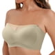 thumbnail image 2 of Gibobby Sujetadores para mujer Sujetador y antideslumbrante para mujer, cómodo y sexy, de verano, sin tirantes, antideslizante(Café,CH), 2 of 3